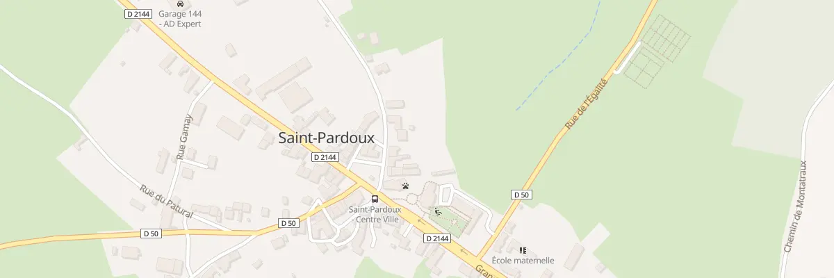 Plan du 8 Rue des Plaines à Saint-Pardoux