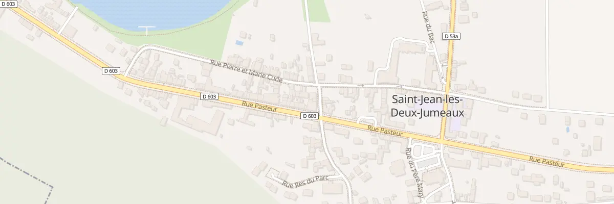 Plan du 14 Rue Pasteur à Saint-Jean-les-Deux-Jumeaux