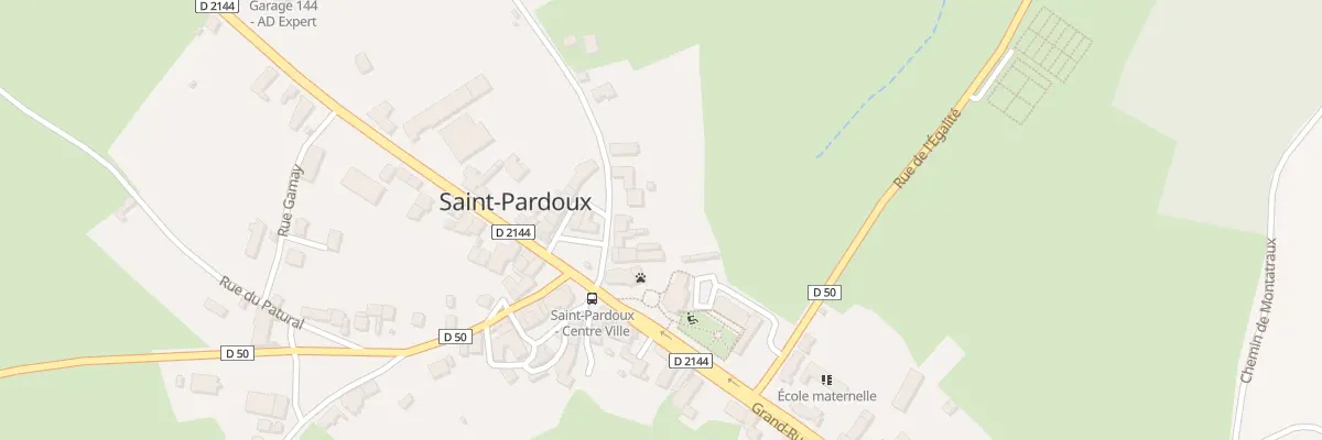 Plan du 6 Rue des Plaines à Saint-Pardoux