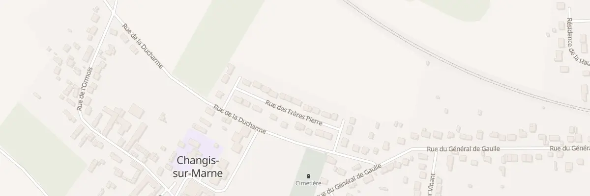 Plan du 18 Rue des Frères Pierre à Changis-sur-Marne