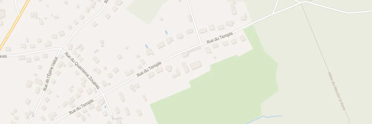 Plan du 42B Rue du Temple à Tracy-le-Val