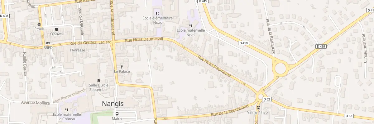 Plan du 44 Rue Noas Daumesnil à Nangis