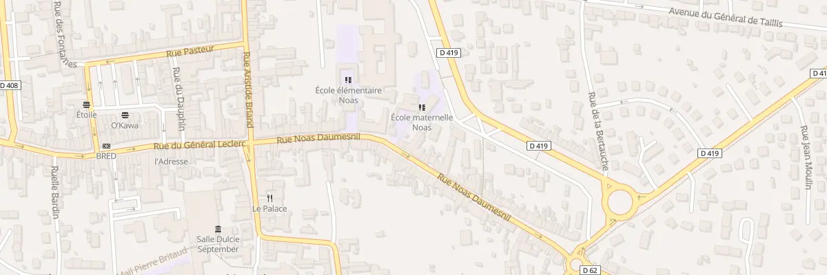 Plan du 19 Rue Noas Daumesnil à Nangis