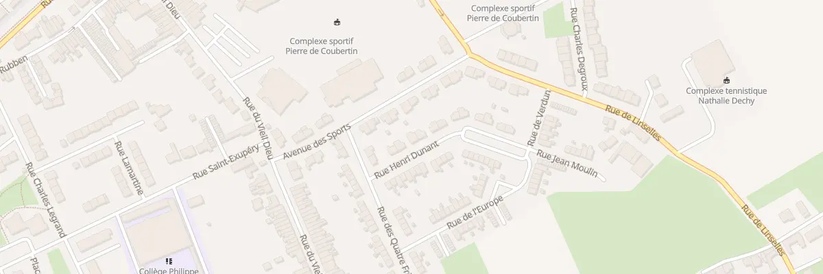 Plan du 5 Rue Henri Dunant à Comines