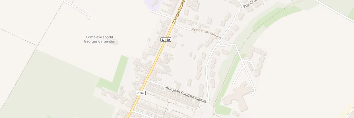 Plan du 47 Rue des Fusillés à Courcelles-lès-Lens
