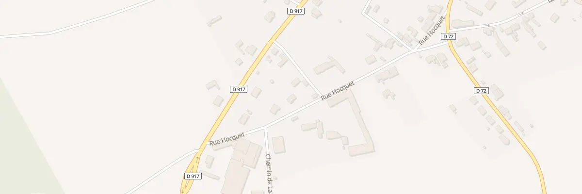Plan du 4 Rue Hocquet à Nurlu