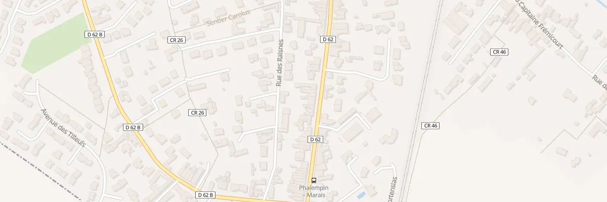 Plan du 104 Rue du Gen de Gaulle à Phalempin