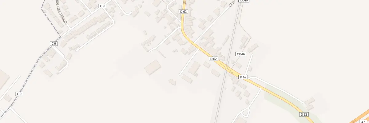Plan du 188 Rue du Gen de Gaulle à Phalempin