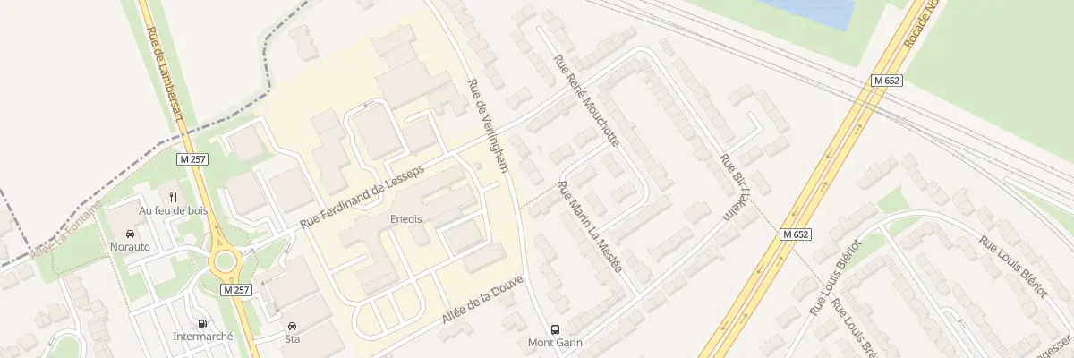 Plan du 280 Rue de Verlinghem à Lambersart