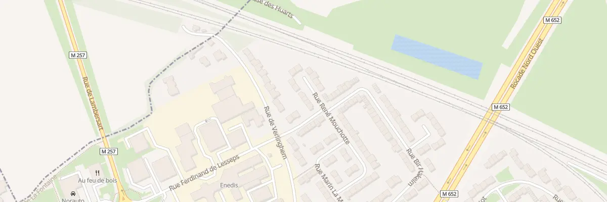 Plan du 35 Rue René Mouchotte à Lambersart