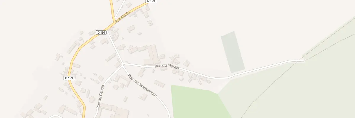 Plan du 5 Rue du Marais à Buire-Courcelles