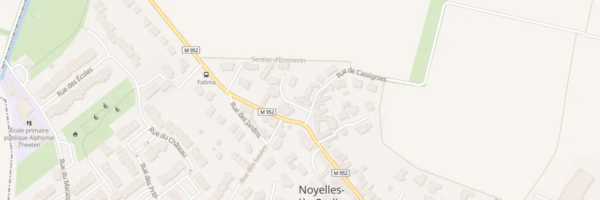 Plan du 36 Pl de l’Église à Noyelles-lès-Seclin