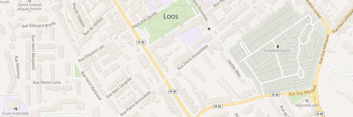 Plan du 116 Rue Pierre Brossolette à Loos