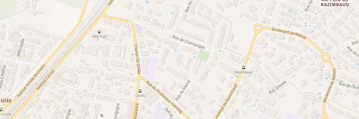 Plan du 3 Rue de Saintonge à Narbonne