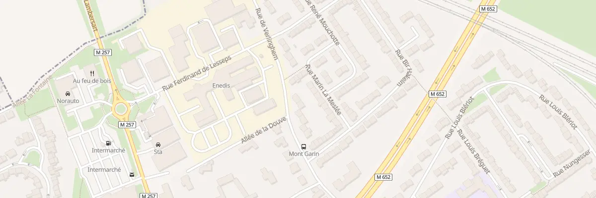 Plan du 270 Rue de Verlinghem à Lambersart