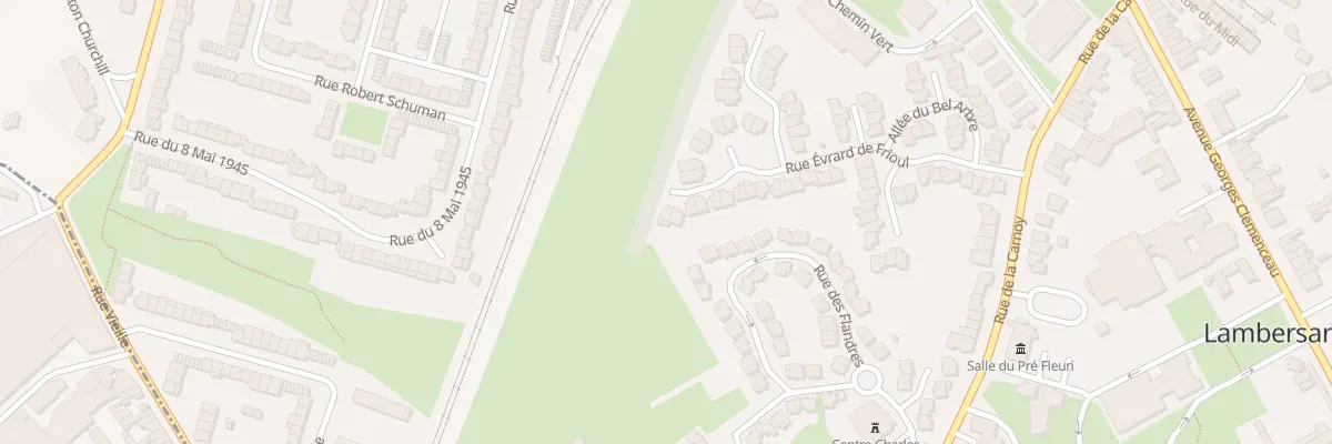 Plan du 111 Rue Évrard De Frioul à Lambersart
