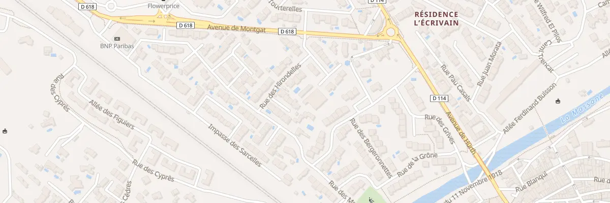 Plan du 14 Rue des Geais à Argelès-sur-Mer