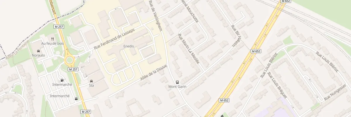 Plan du 268 Rue de Verlinghem à Lambersart