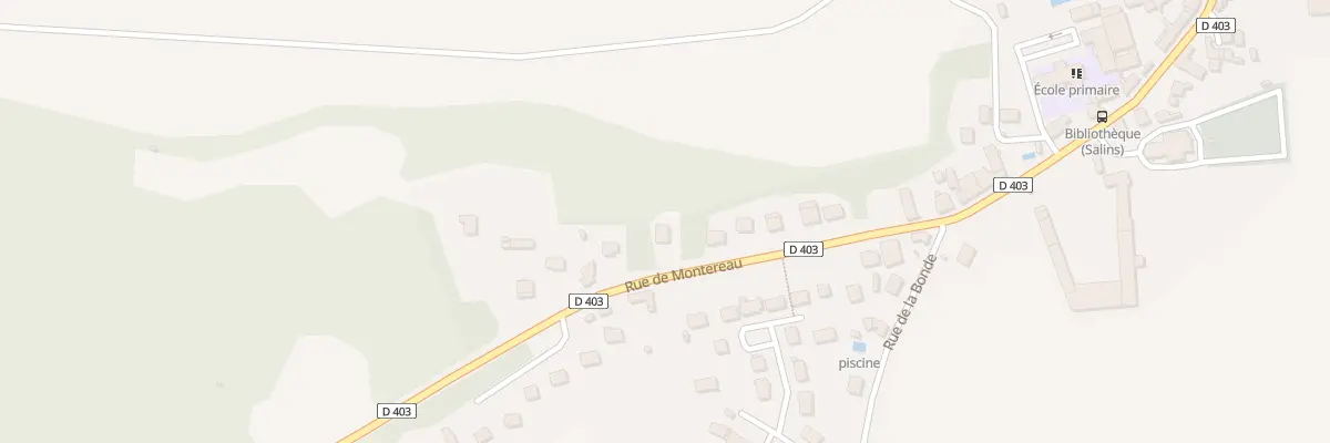 Plan du 24 Rue de Montereau à Salins