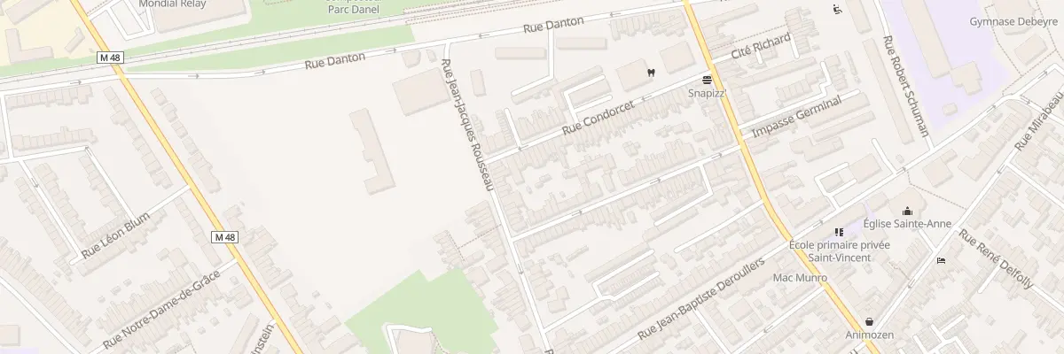 Plan du 69 Rue Condorcet à Loos