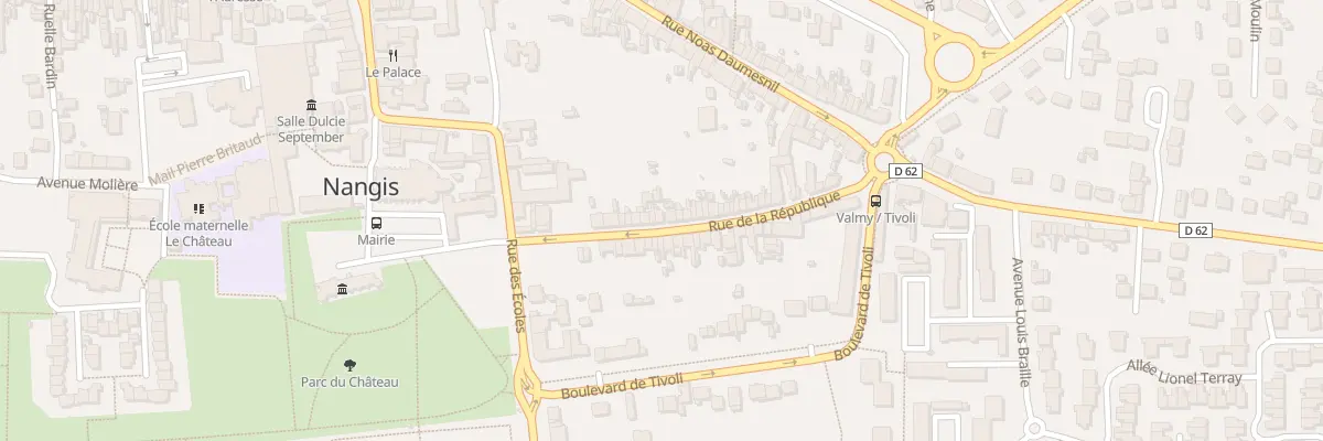 Plan du 15 Rue de la République à Nangis