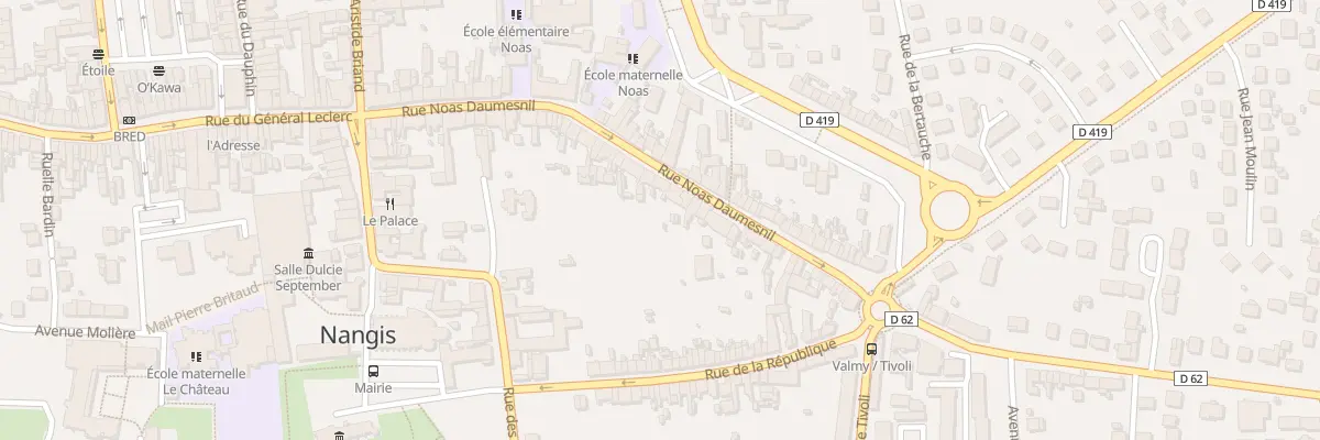 Plan du 52 Rue Noas Daumesnil à Nangis