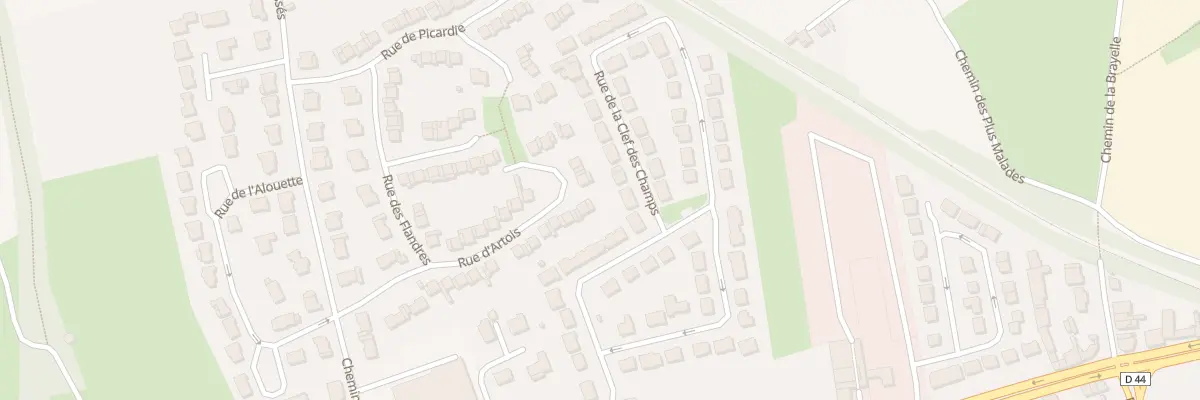 Plan du 27 Rue d’Artois à Brebières