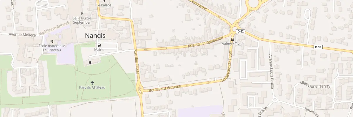 Plan du 18 Rue de la République à Nangis