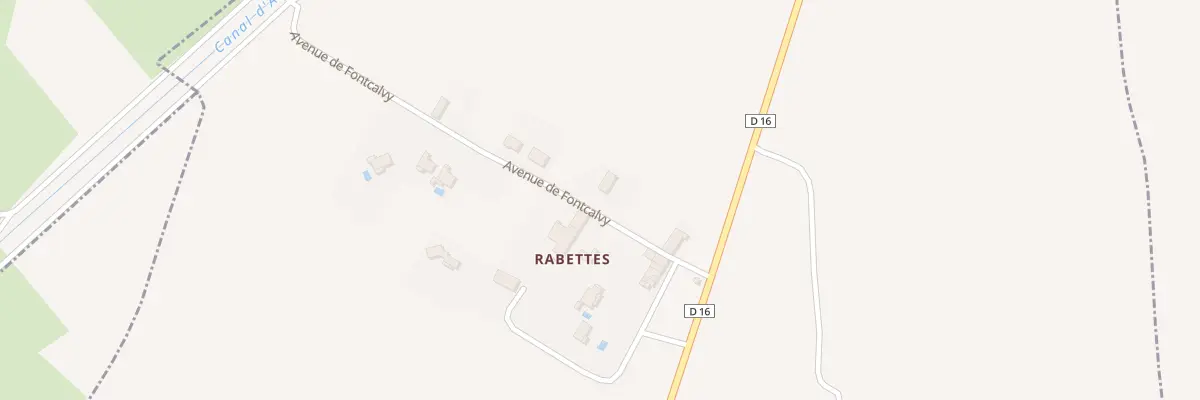Plan du 5066 Rabettes à Montels