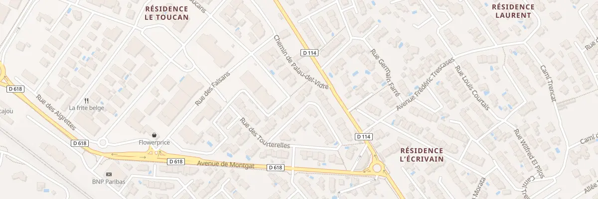 Plan du 11 Rue des Serins à Argelès-sur-Mer