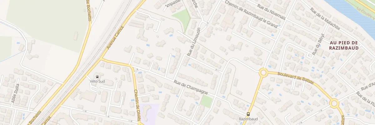 Plan du 4 Rue du Bourbonnais à Narbonne