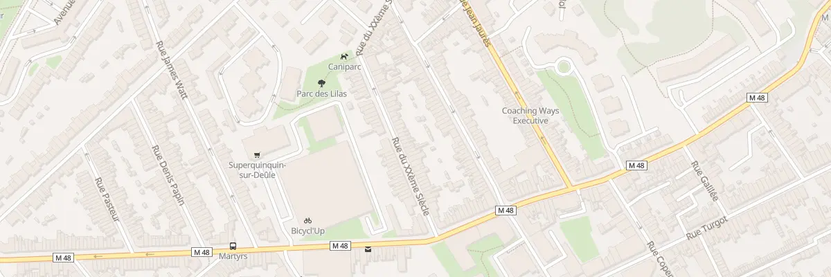 Plan du 38 Rue du Vingtième Siècle à Lille