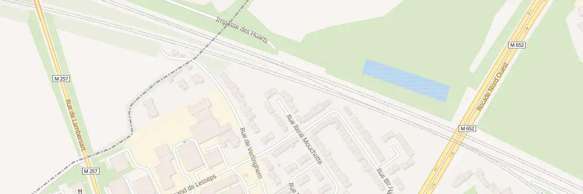 Plan du 38 Rue René Mouchotte à Lambersart