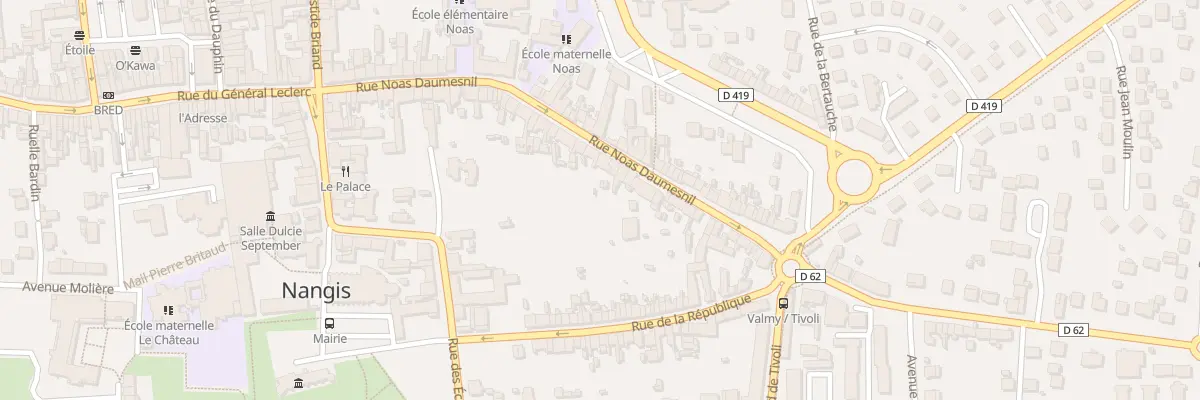Plan du 54 Rue Noas Daumesnil à Nangis