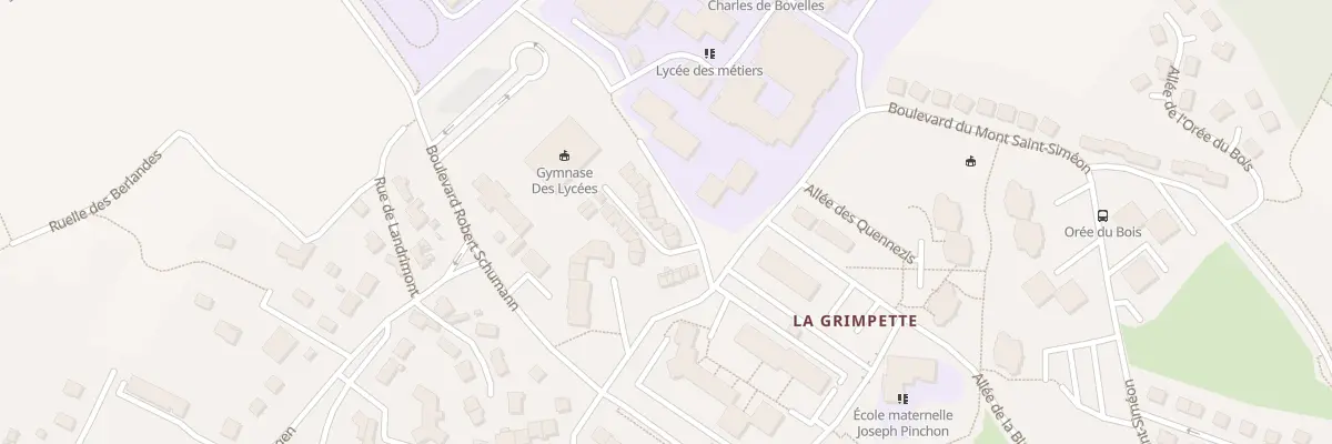 Plan du 46 All de la Prele à Noyon