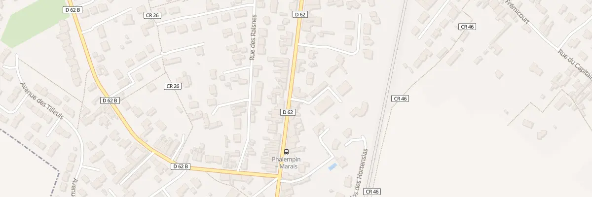 Plan du 67A Rue du Gen de Gaulle à Phalempin