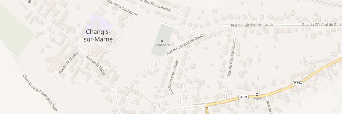 Plan du 2 Rue Germaine Cartier à Changis-sur-Marne
