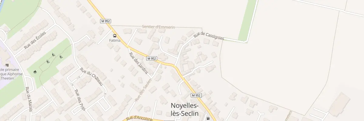Plan du 28 Pl de l’Église à Noyelles-lès-Seclin