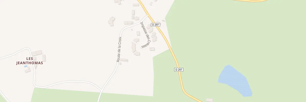 Plan du 6 Imp des Creuses à Saint-Sornin