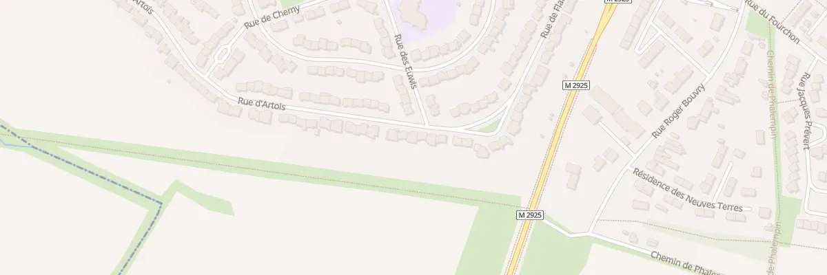 Plan du 4 Rue de Flandre à Seclin
