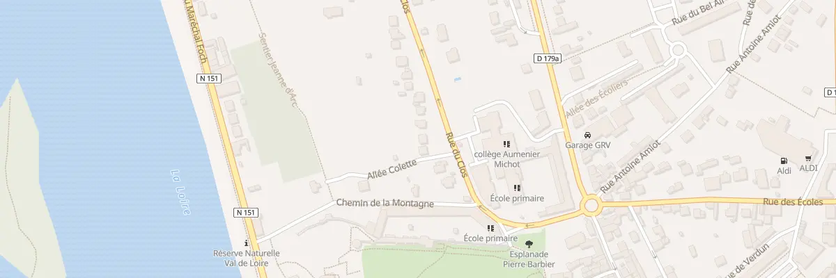 Plan du 9 Rue du Clos à La Charité-sur-Loire