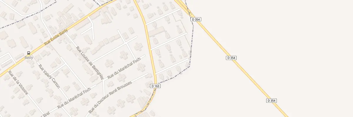Plan du 7 Rue Scolastique Mocige à Oignies