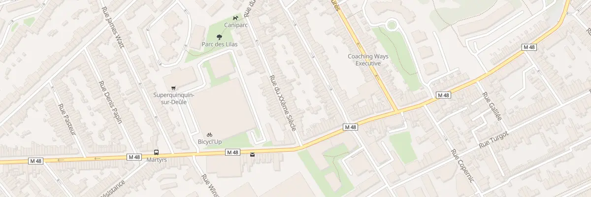 Plan du 22 Rue du Vingtième Siècle à Lille