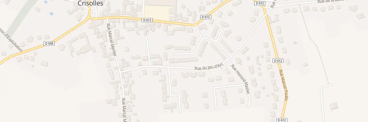Plan du 24 Sq Albert Martin à Crisolles