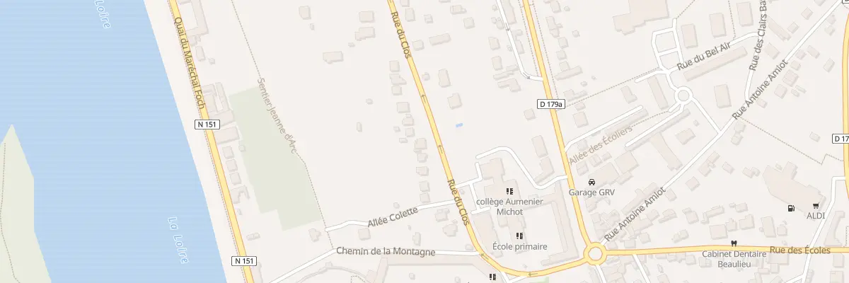 Plan du 15 Rue du Clos à La Charité-sur-Loire