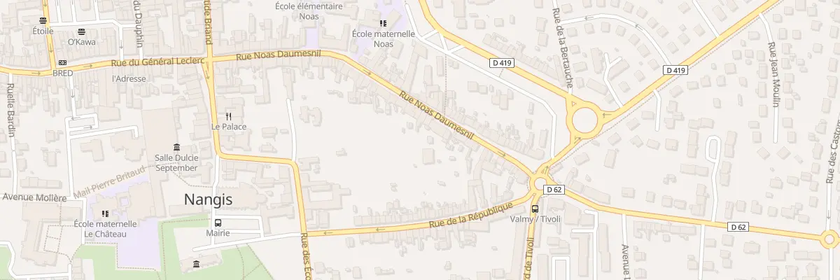 Plan du 56 Rue Noas Daumesnil à Nangis