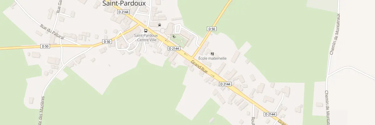 Plan du 37 Gr Grand Rue à Saint-Pardoux