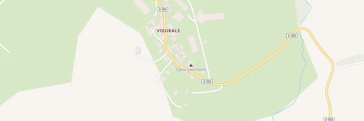 Plan du 5023 Vieurals à Saint Geniez d’Olt et d’Aubrac
