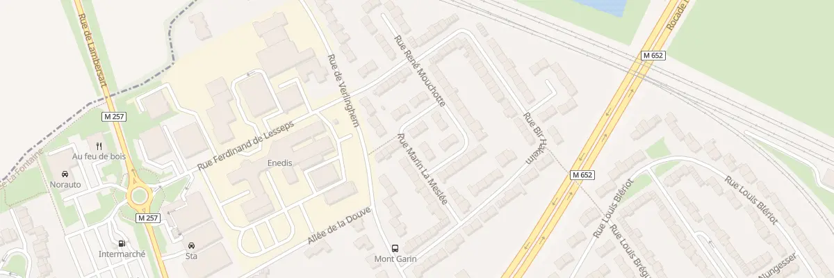 Plan du 16 Rue Marin La Meslée à Lambersart