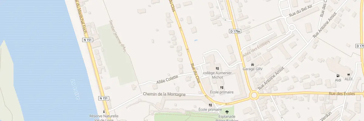 Plan du 11 Rue du Clos à La Charité-sur-Loire